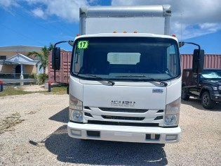 2017 ISUZU NPR BOX TRUCK